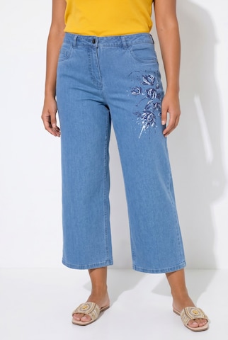 Angel of Style Wide Leg Jeans in Blau: Vorderseite