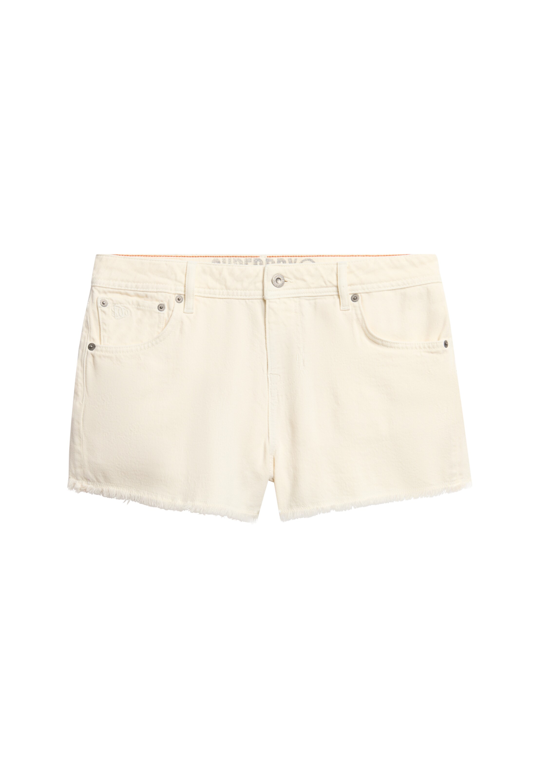 Pantalon Superdry en blanc : devant