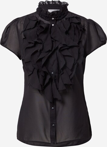 SAINT TROPEZ Blouse in Black: front