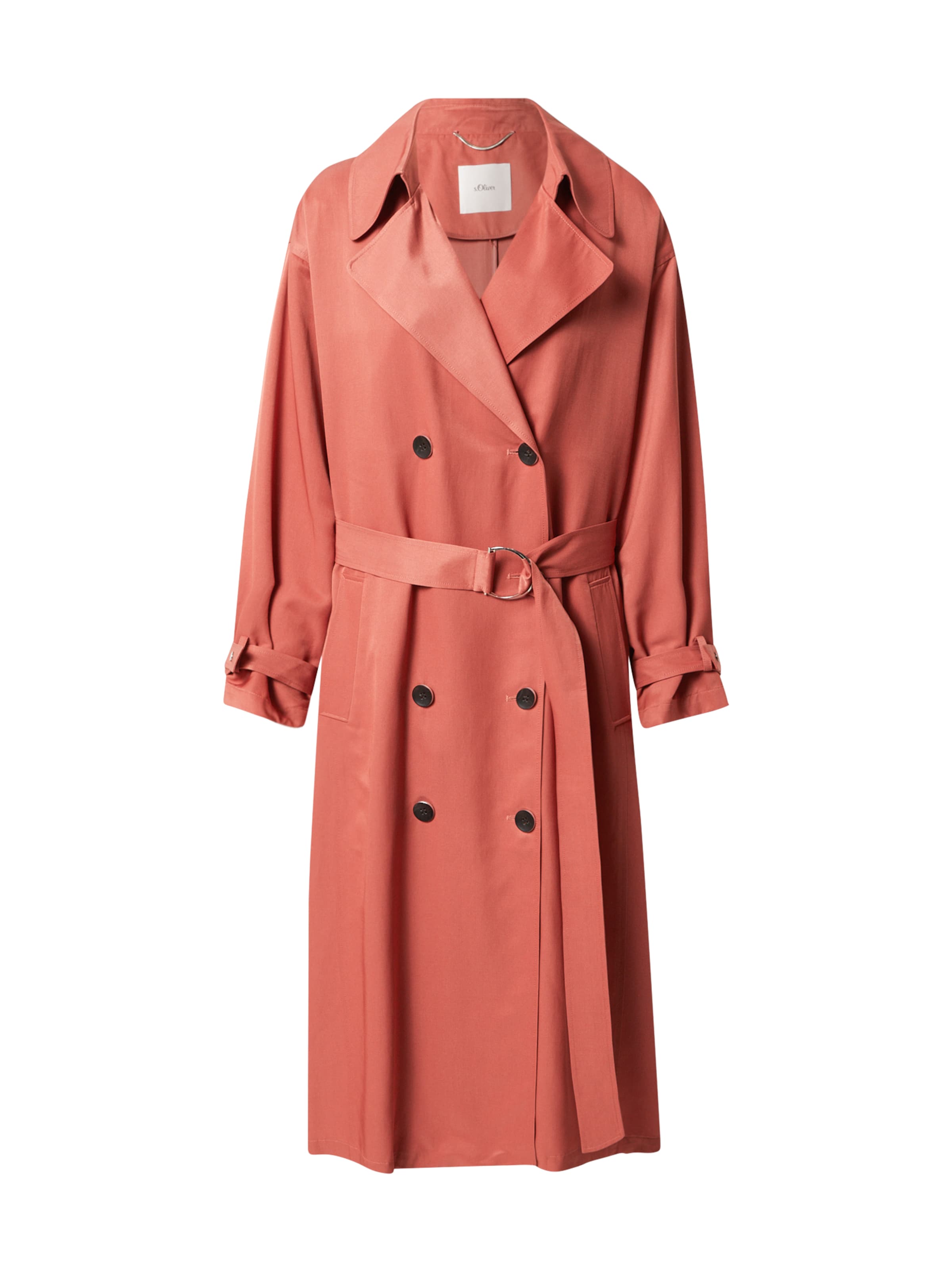 Manteau mi-saison s.Oliver BLACK LABEL en orange : devant