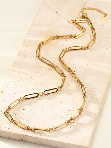 Hey Happiness Necklace 'Link Rail' in Gold