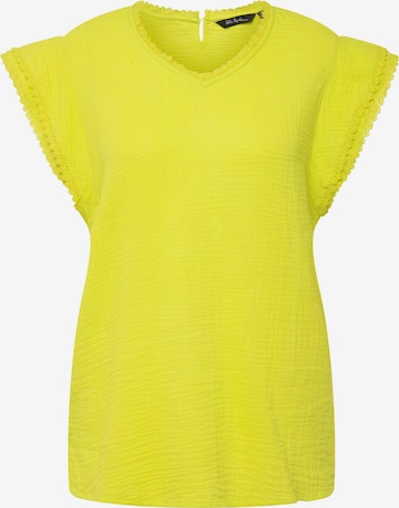 Ulla Popken Blouse in Yellow: front