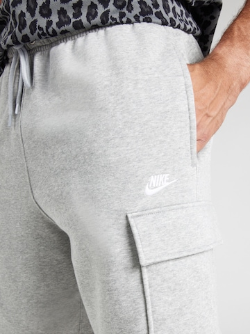 Nike Sportswear Loose fit Cargo trousers 'CLUB' in Grey