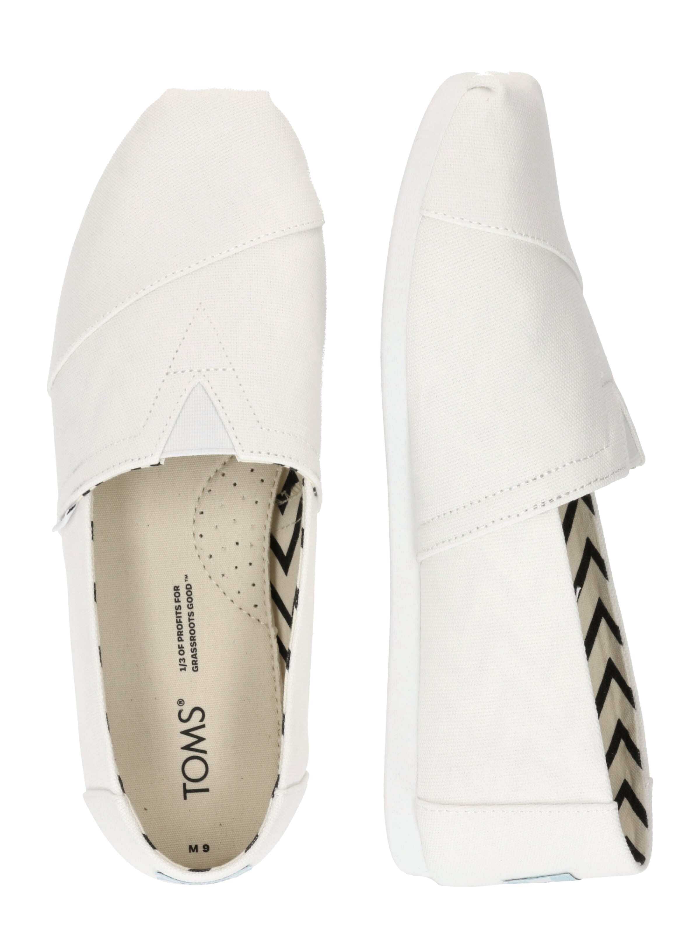 Espadrilles 'ALPARGATA' TOMS en blanc
