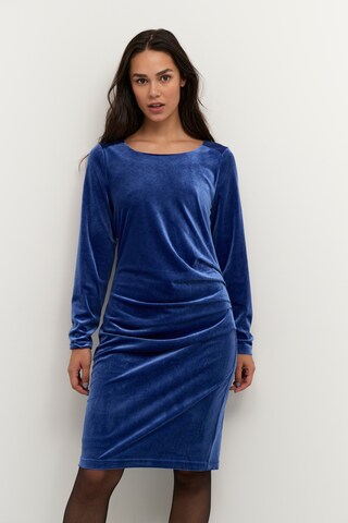 Kaffe Dress 'Kelly' in Blue: front