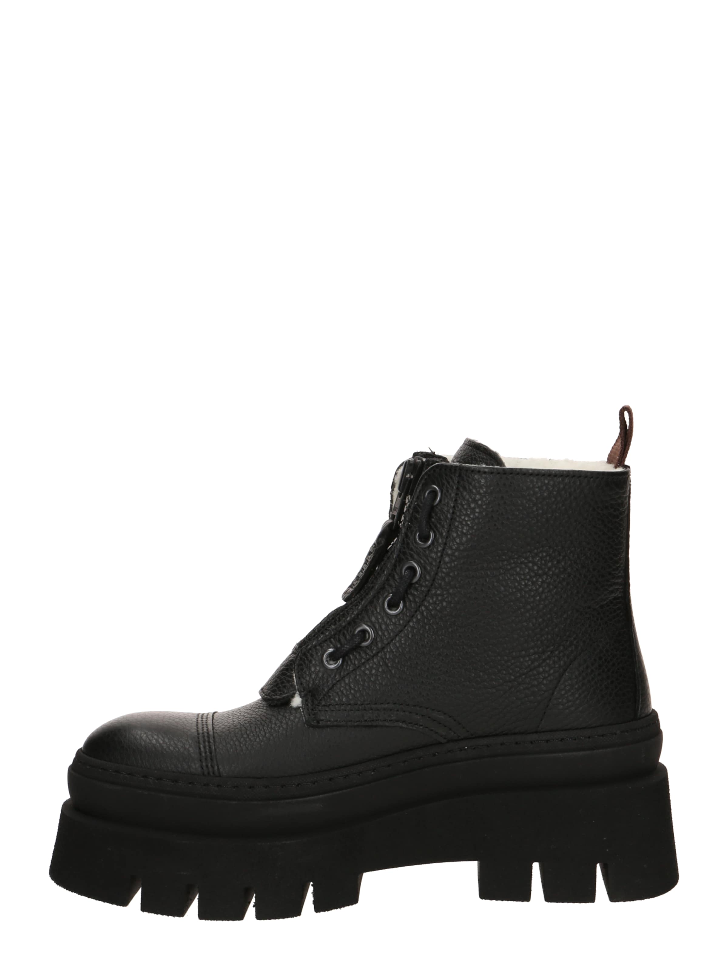 Copenhagen Studios Ботинки на шнуровке в Черный