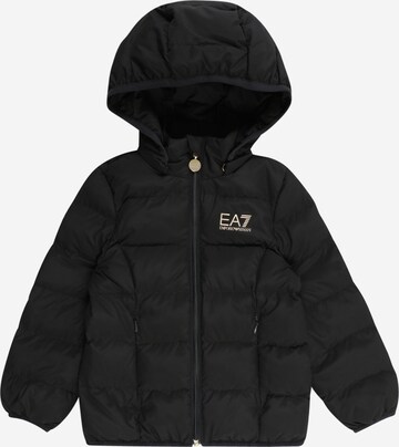 EA7 Emporio Armani Jacke in Schwarz: predná strana