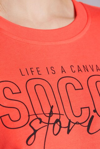 Soccx Sweatshirt in Red