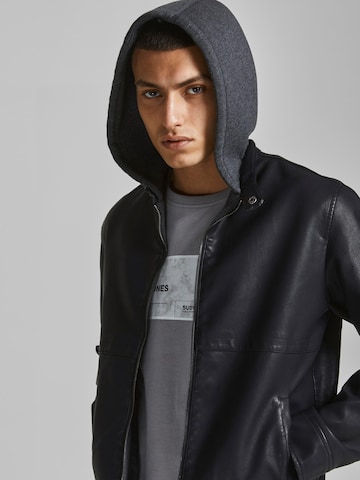 JACK & JONES Between-Season Jacket 'Willy' in Black