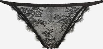 juoda LOVE Stories Moteriškos kelnaitės 'Charlotte': priekis