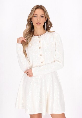 balta faina Kardiganas 'Fashion Look': priekis