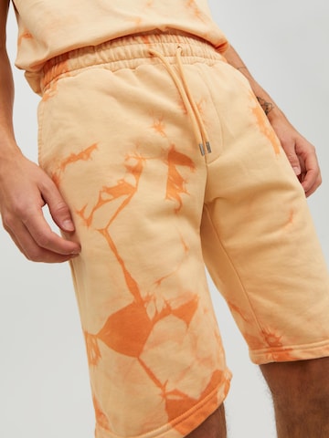 JACK & JONES - Loosefit Calças em laranja