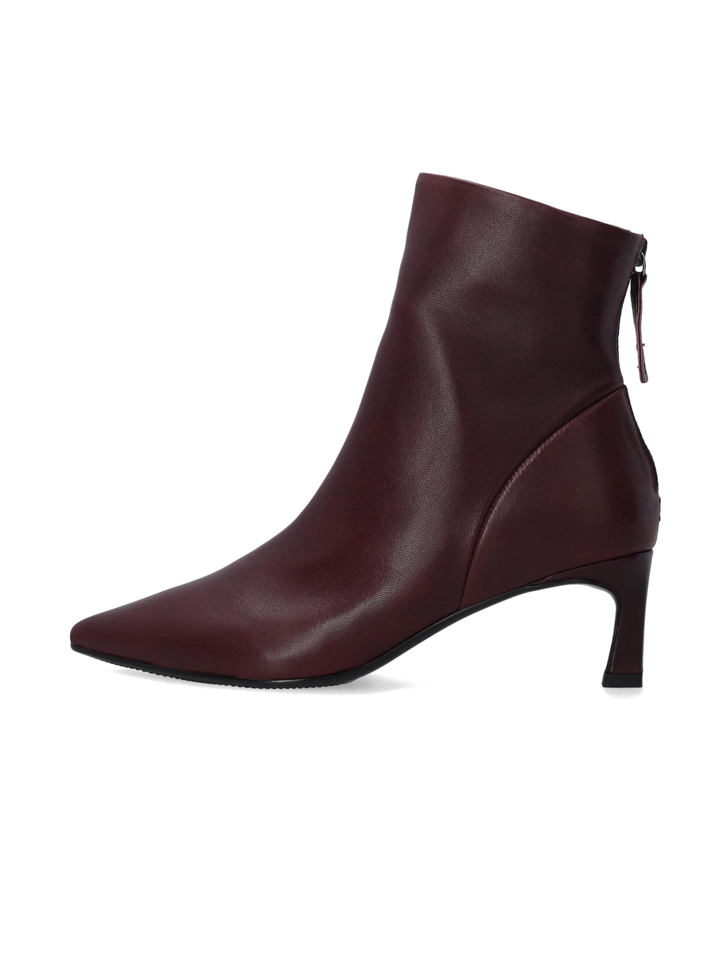 VENEZIA Boots 'Klassische braune Damenstiefel mit Stiletto-Absatz 41' in 36 in Burgundy, Item view