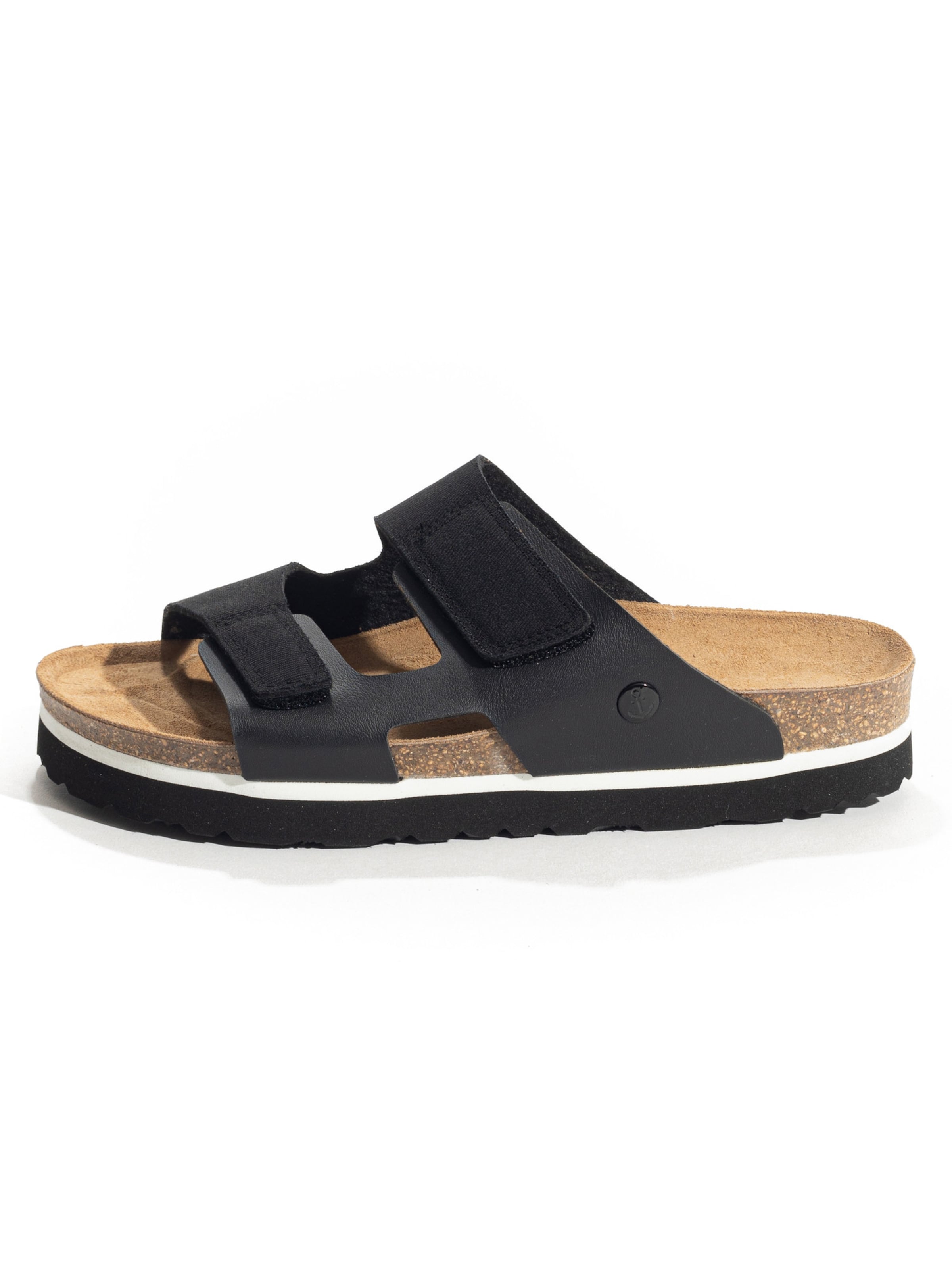 Bayton Pantofle 'Land' – černá: přední strana