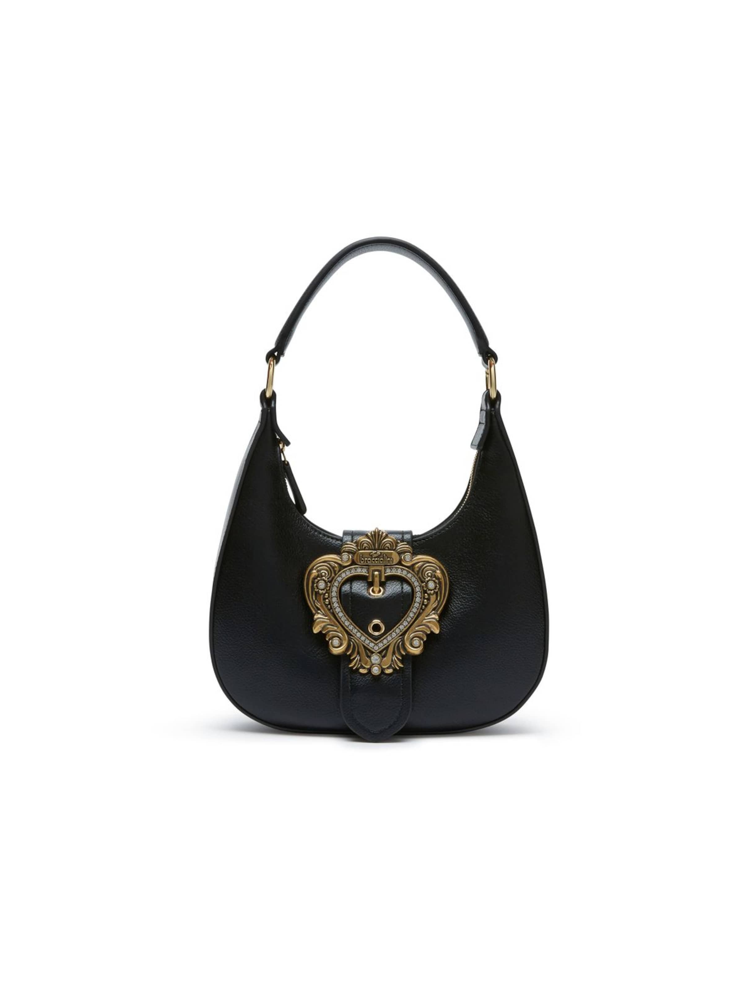 Braccialini Schultertasche 'Baroque'‌‌‌‌‌‌‌ in Schwarz: Vorderseite