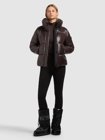 khujo Jacke 'Nala' in Lila