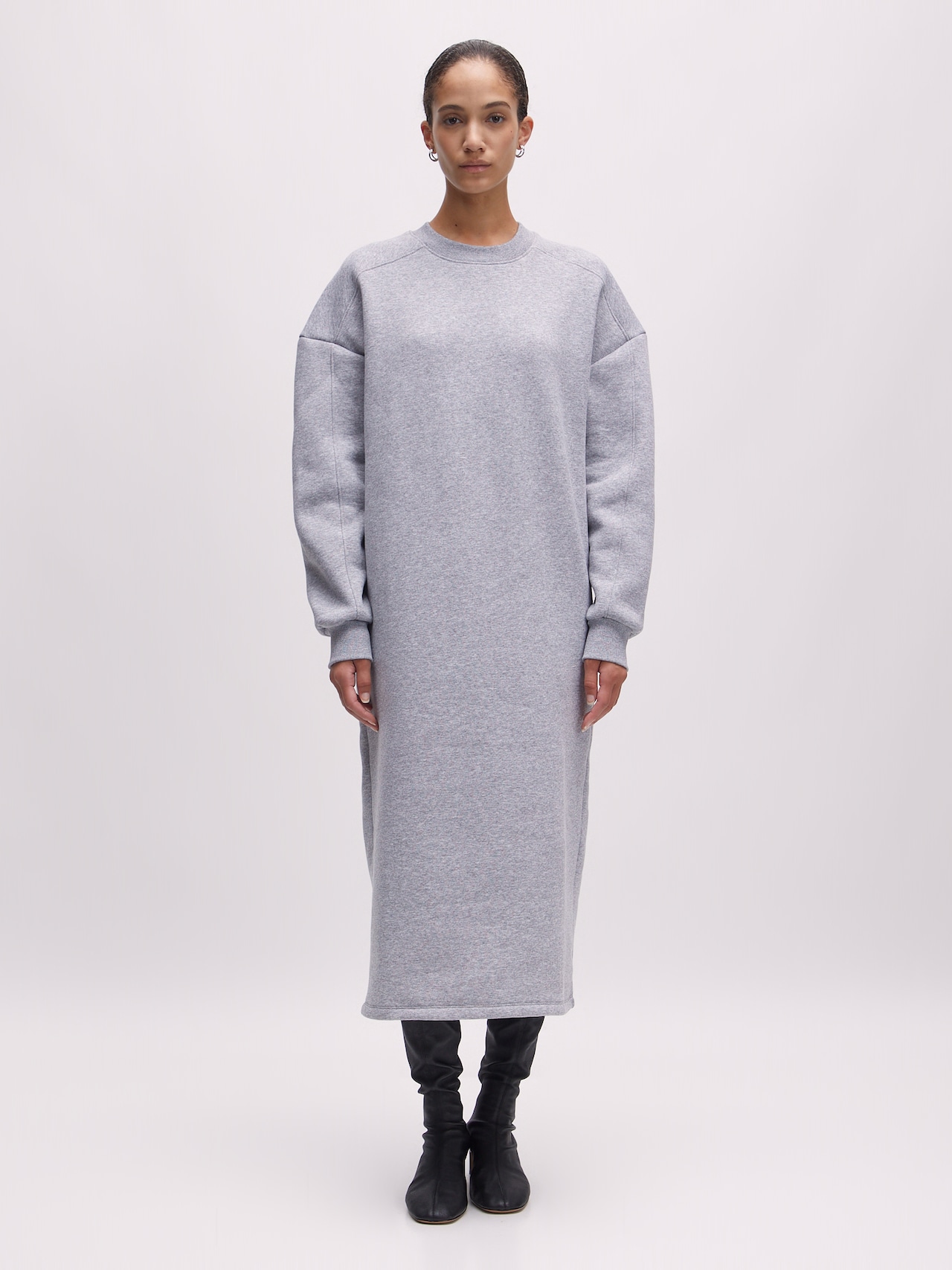EDITED Producten Jurk 'Chana' Grijs