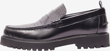 SELECTED HOMME - Sapato Slip-on 'RAYMOND' em preto: frente