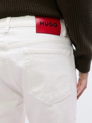 HUGO - regular Vaquero '708' en blanco