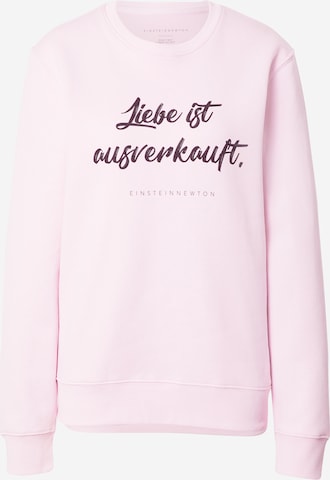 EINSTEIN & NEWTON Collegepaita 'Klara' värissä vaaleanpunainen: etupuoli