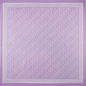 Foulard 'Aurona' Nicowa en violet : devant