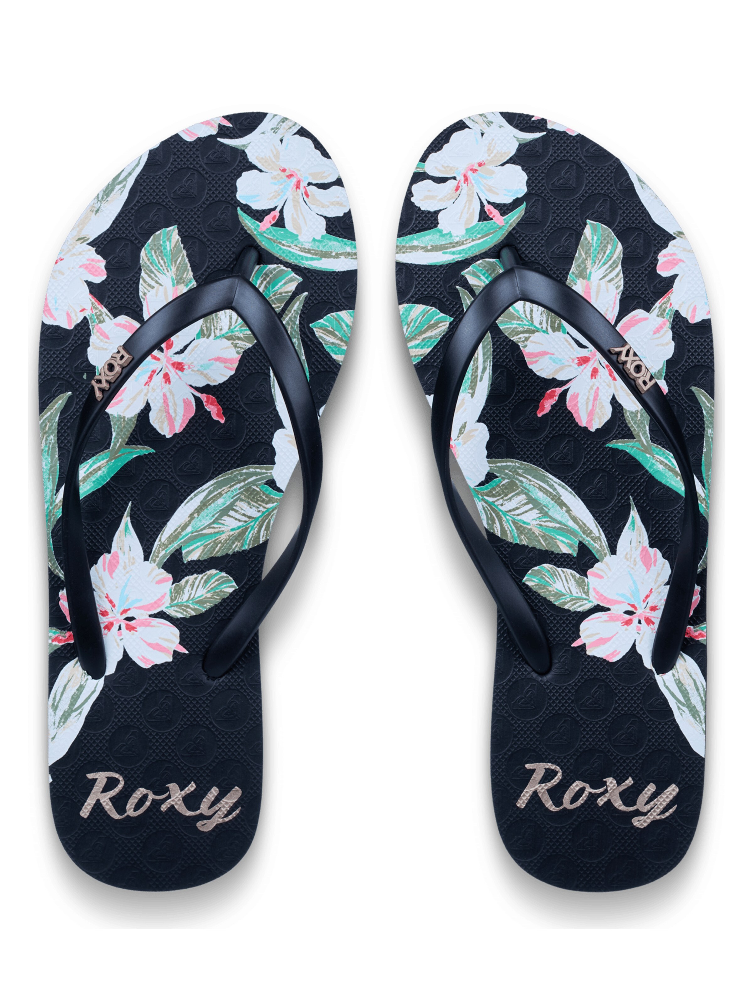 ROXY T-Bar Sandals 'New Viva' in Black