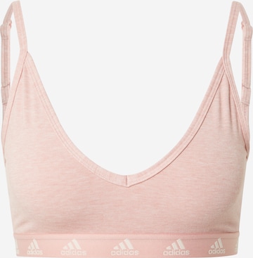 Bustino Reggiseno sportivo 'Evydy' di ADIDAS SPORTSWEAR in rosa: frontale