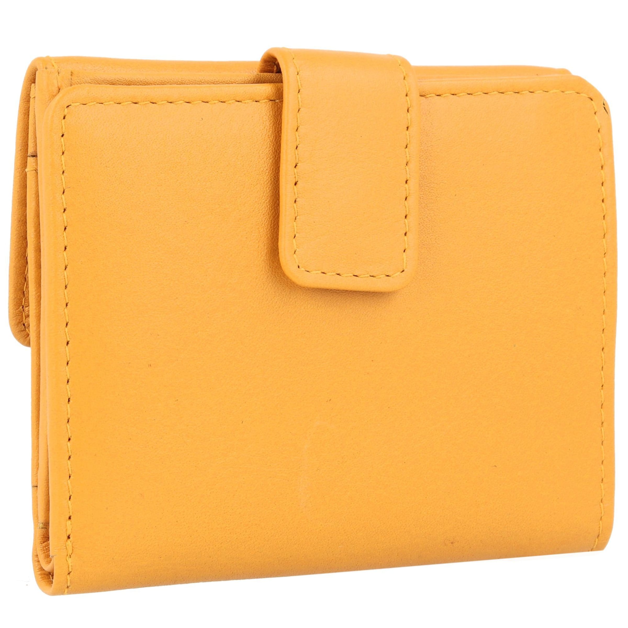 Esquire Portemonnee 'Peru' in Geel