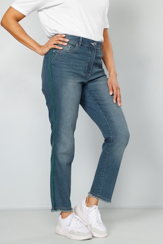 MIAMODA Slimfit Jeans in Blau