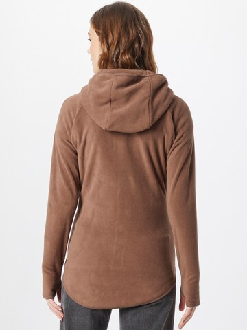 Urban Classics Fleece Jacket 'Polar' in Brown