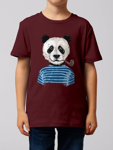watabout.kids Shirt 'Panda' in Red