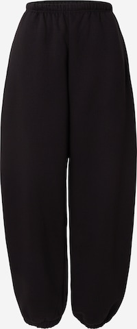 Pantaloni 'Ginny' di WEEKDAY in nero: frontale