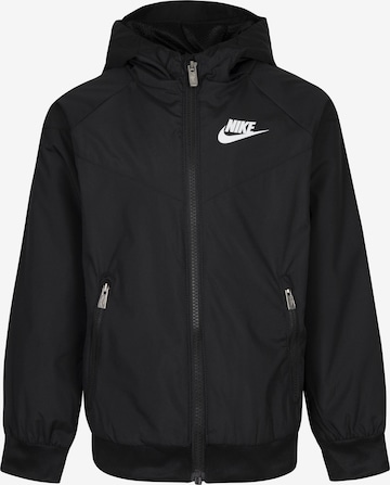 Nike Sportswear Jacke in Schwarz: Vorderseite