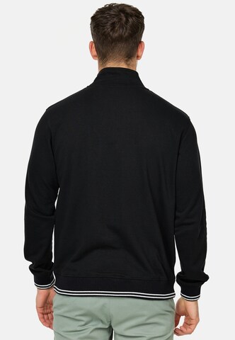 INDICODE JEANS Sweatshirt ' Nate ' in Black