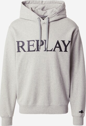 REPLAY Sweatshirt in Grey: front