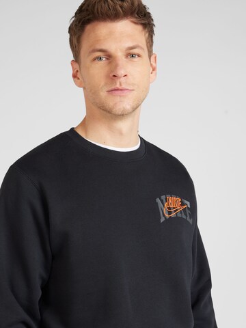 Nike Sportswear Sweatshirt 'CLUB BB ARCH GX' in Black