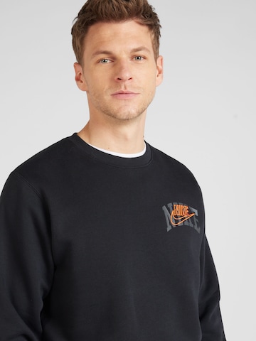 Nike Sportswear Sweatshirt 'CLUB BB ARCH GX' i svart
