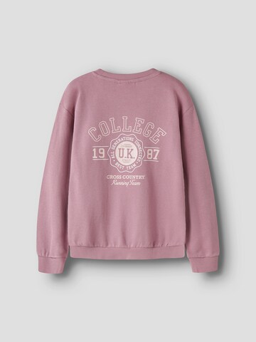 NAME IT Sweatshirt 'NKFVASACHA' in Lila