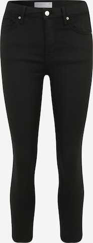 TOPSHOP Petite - Skinny Vaquero 'Jamie' en negro: frente