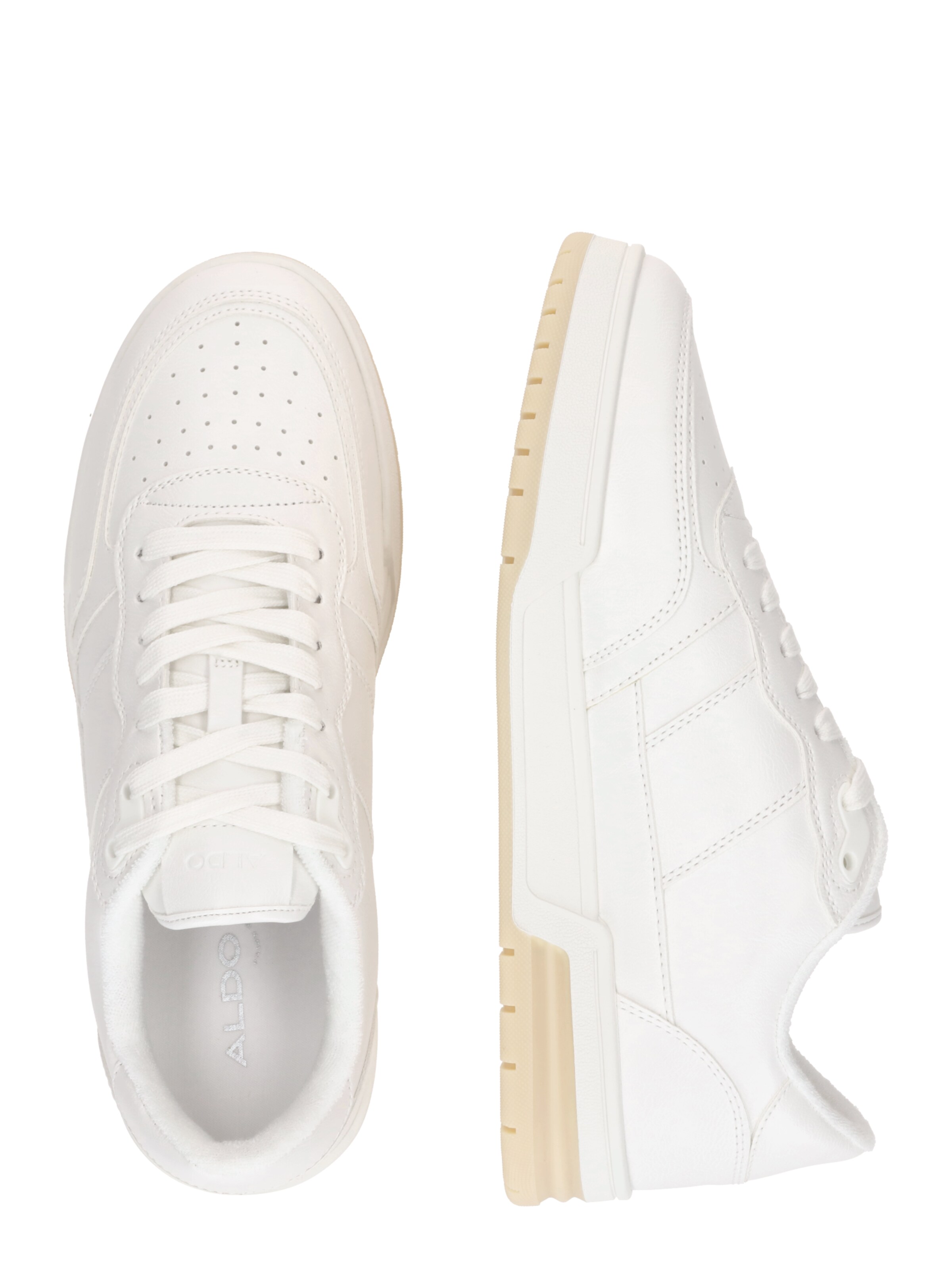 Baskets basses 'TOPPER' ALDO en blanc