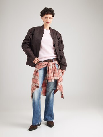 VILA Пуловер 'VIDALO' в розово