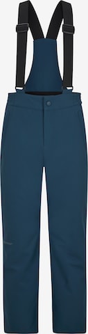 ZIENER Workout Pants 'ABOL' in Blue: front