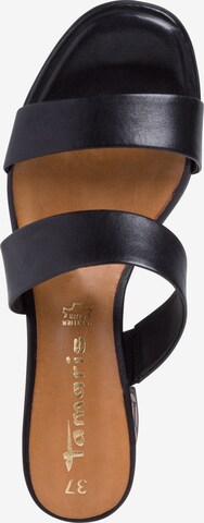 TAMARIS Mules in Black