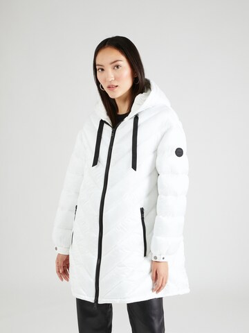No. 1 Como Winter coat 'WILLOW' in White: front