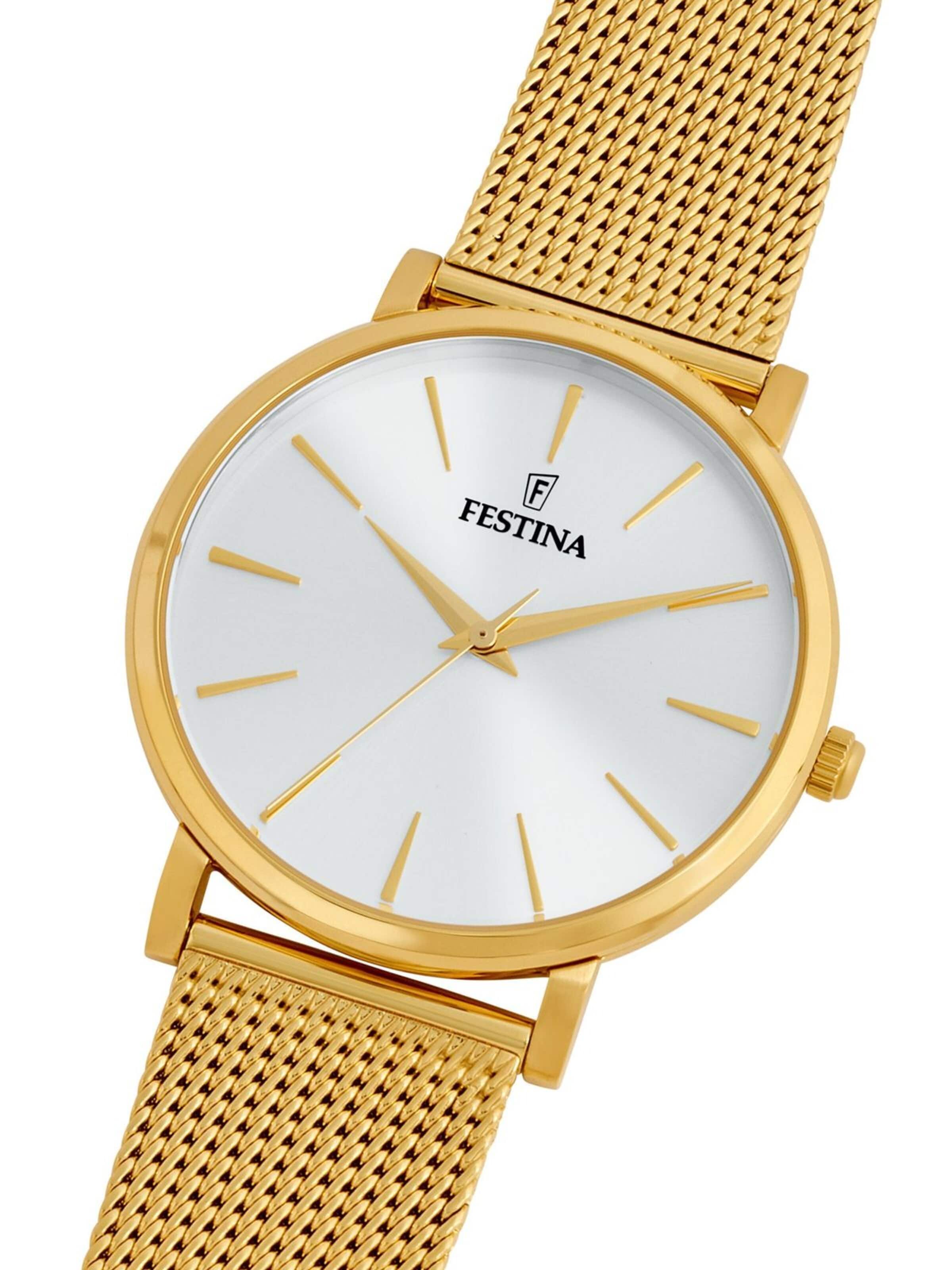 FESTINA Analoog horloge 'Watch Boyfriend Collection' in Wit