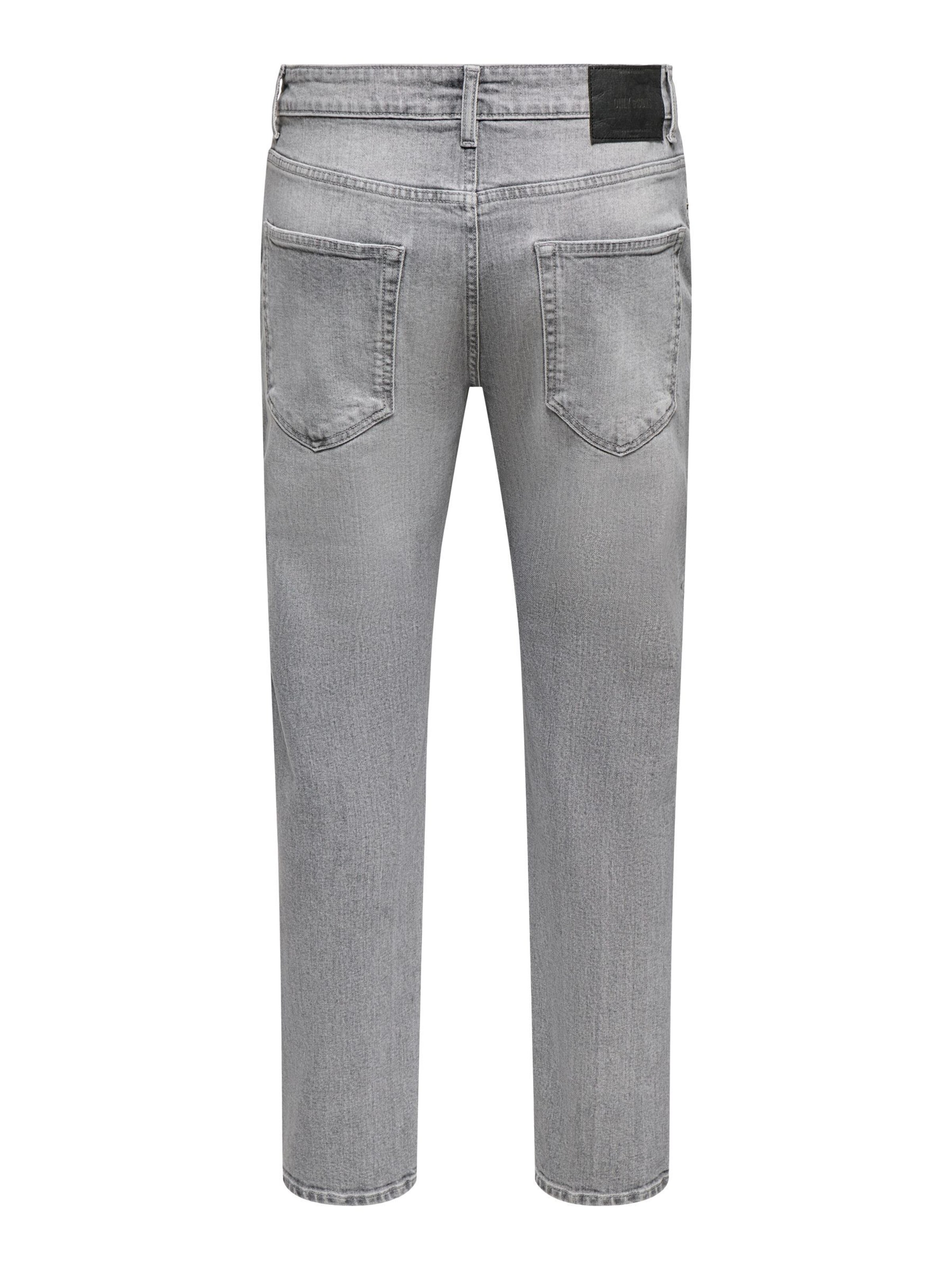 regular Jeans 'ONSYOKE' di Only & Sons in grigio