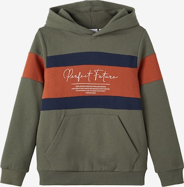 NAME IT Sweatshirt in Green: front