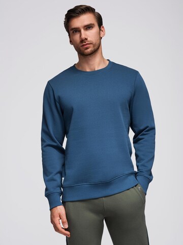 Ombre Sweatshirt in Blauw: voorkant