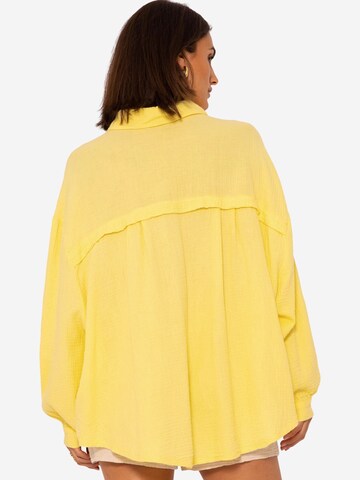 SASSYCLASSY Bluza | rumena barva