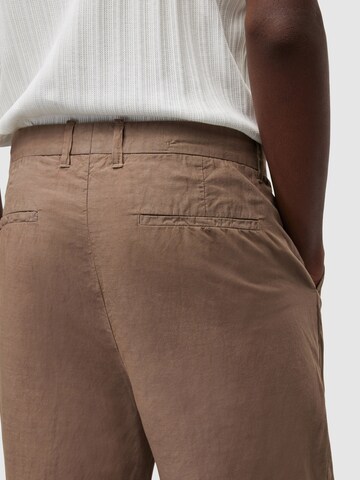 AllSaints Loose fit Pleat-front trousers 'ENVIRA' in Brown